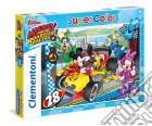 Disney: Clementoni - Puzzle 104 Pz - Topolino E Gli Amici Del Rally puzzle