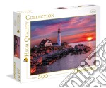 Clementoni: Puzzle 500 Pz - High Quality Collection - Portland Head Light