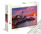 Puzzle 500 Pz - High Quality Collection - Portland Head Light puzzle di Clementoni