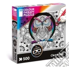 Puzzle 500 Pz - Colour Therapy - Owl puzzle di Clementoni