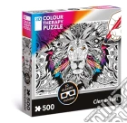 Puzzle 500 Pz - Colour Therapy - Lion puzzle di Clementoni
