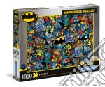 Dc Comics: Clementoni - Puzzle 1000 Pz - Impossible - Batman
