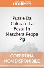 Puzzle Dà Coloràre Là Festà In Màscherà Peppà Pig