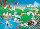 Carica Dei 101 (La) - Fustino Puzzle Double-Face 48 Pz + Pennarelli puzzle