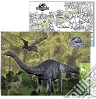 Jurassic World - Giganti Nella Giungla - Puzzle Double-Face Supermaxi 60 Pz puzzle