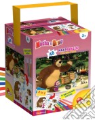Masha E Orso - Ridi E Gioca - Fustino Color + Puzzle Maxi 48 Pz puzzle