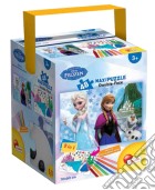 Frozen - Il Castello - Fustino Color + Puzzle Maxi 48 Pz puzzle