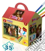 Màshà E Orso - Tutti I Miei àmici - Càsettà Puzzle 35 Pz
