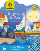 Ludattica - Nicoletta Costa - Puzzle 108 Pz Il Gatto E La Luna puzzle