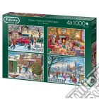 Jumbo: 4X1000 Tempo Di Famiglia A Natale puzzle