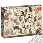 Katzen Poster - 1000 Teile Neu puzzle