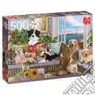 Premium Collection Puzzel Horses In The Meadow (500) puzzle