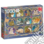 Premium Collection Puzzel Horoscoop - Premium Collection Puzzel Horoscoop - Katten (1000) puzzle