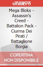 Mega Bloks - Assassin's Creed - Battalion Pack - Ciurma Dei Pirati / Battaglione Borgia articolo cartoleria di Mega Bloks