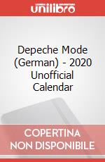 Depeche Mode (German) - 2020 Unofficial Calendar articolo cartoleria