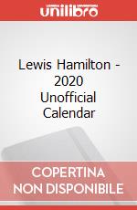 Lewis Hamilton - 2020 Unofficial Calendar articolo cartoleria