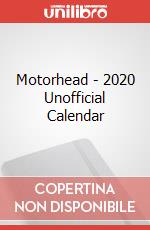 Motorhead - 2020 Unofficial Calendar articolo cartoleria