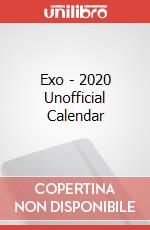 Exo - 2020 Unofficial Calendar articolo cartoleria