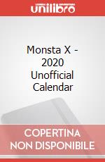 Monsta X - 2020 Unofficial Calendar articolo cartoleria