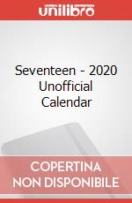 Seventeen - 2020 Unofficial Calendar articolo cartoleria