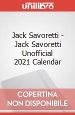 Jack Savoretti - Jack Savoretti Unofficial 2021 Calendar articolo cartoleria
