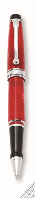 Roller Fuoco Aurea Minima in resina screziata rossa fin. crom. articolo cartoleria di aurora