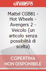Mattel CGB81 - Hot Wheels - Avengers 2 - Veicolo (un articolo senza possibilità di scelta) articolo cartoleria