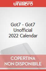 Got7 - Got7 Unofficial 2022 Calendar articolo cartoleria