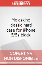 Moleskine classic hard case for iPhone 5/5s black articolo cartoleria