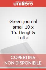 Green journal small 10 x 15. Bengt & Lotta