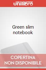 Green slim notebook art vari a