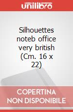 Silhouettes noteb office very british (Cm. 16 x 22) articolo cartoleria