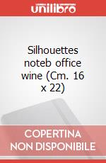 Silhouettes noteb office wine (Cm. 16 x 22) articolo cartoleria
