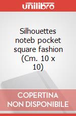 Silhouettes noteb pocket square fashion (Cm. 10 x 10) art vari a