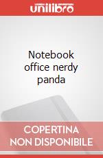 Notebook office nerdy panda art vari a