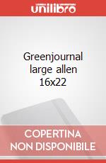 Greenjournal large allen 16x22 articolo cartoleria