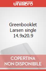 Greenbooklet Larsen single 14.9x20.9 articolo cartoleria