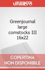 Greenjournal large comstocks III 16x22 articolo cartoleria
