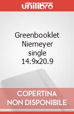 Greenbooklet Niemeyer single 14.9x20.9 articolo cartoleria