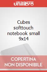 Cubes softtouch notebook small 9x14 art vari a