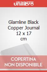 Glamline Black Copper Journal 12 x 17 cm articolo cartoleria