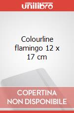 Colourline flamingo 12 x 17 cm articolo cartoleria