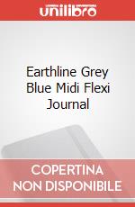 Earthline Grey Blue Midi Flexi Journal articolo cartoleria