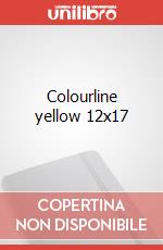 Colourline yellow 12x17 articolo cartoleria