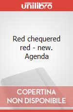 Red chequered red - new. Agenda art vari a