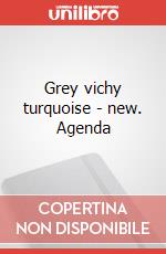 Grey vichy turquoise - new. Agenda art vari a