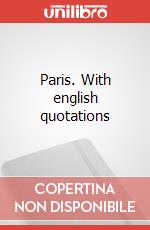 Paris. With english quotations art vari a