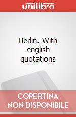 Berlin. With english quotations art vari a