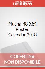 Mucha 48 X64 Poster Calendar 2018 articolo cartoleria
