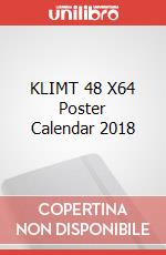 KLIMT 48 X64 Poster Calendar 2018 articolo cartoleria
